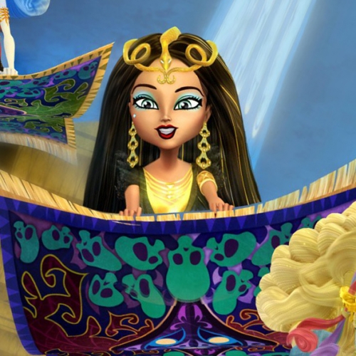 Монстр Хай 13 Желаний: Клео на ковре самолете