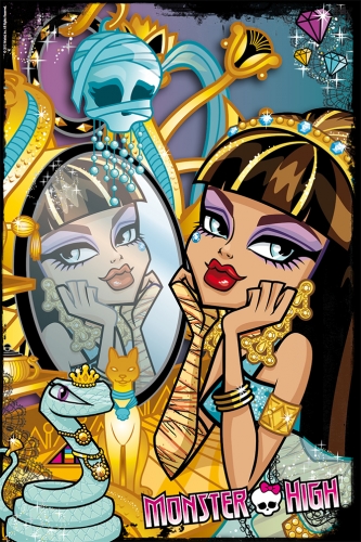 Клео де Нил, новая картинка с Клео у зеркала