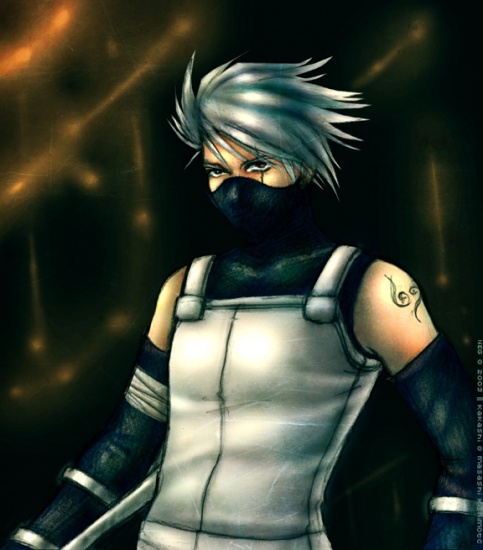 Фанарт какаши