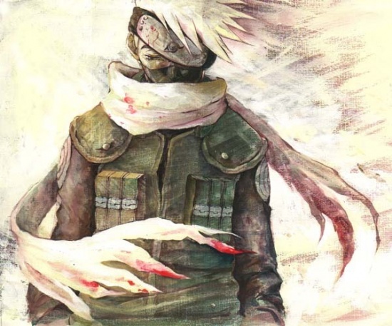 Грустный Какаши