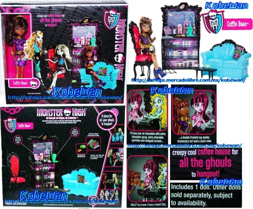 Клодин,Дракулаура,Лагуна и Френки Coffin Bean