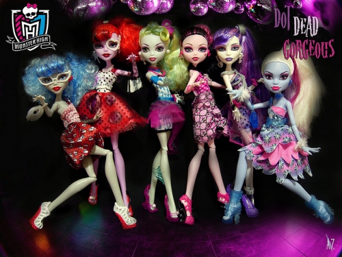Куклы Школа Монстров серия Dot Dead Gorgeous