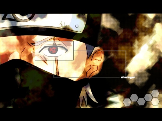Какаши крупный план