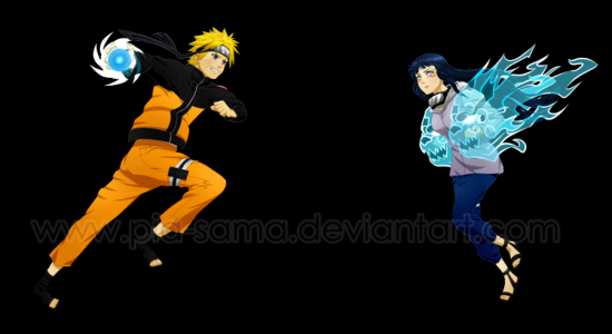 Наруто против Хинаты