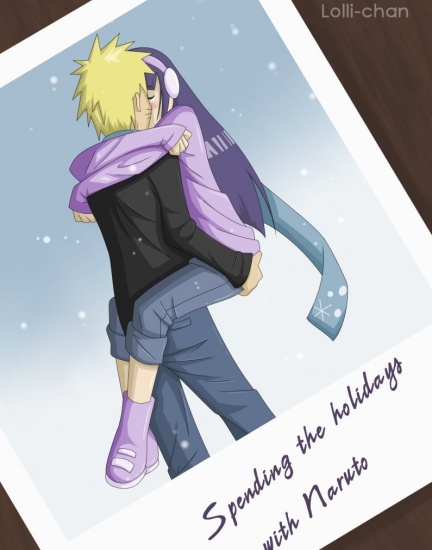 Хината фото с Наруто