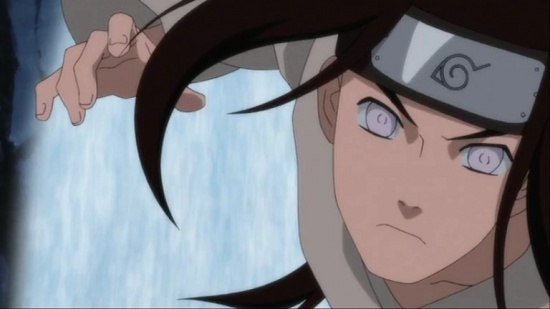 Неджи нападает