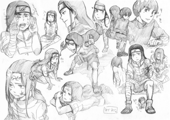 Скетчи Нейджи из 1 сезона. автор - неизвестен