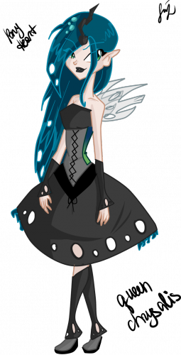 queen chrysalis in winx