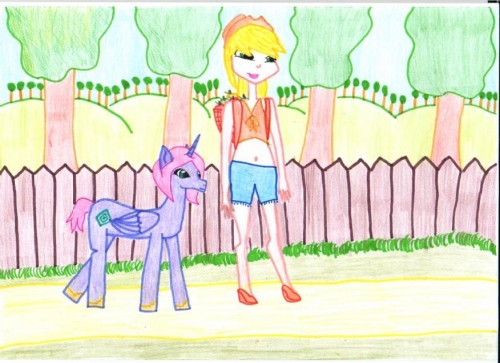 Эплджек и Текна