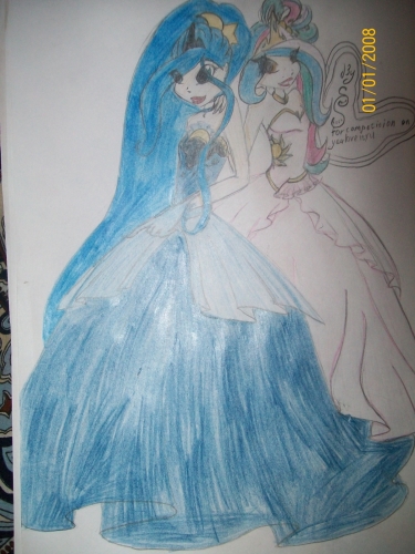 Луна и Селестия