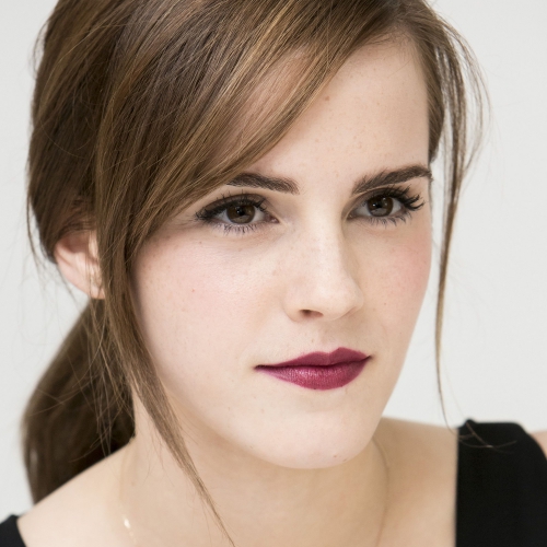 Эмма Уотсон на пресс конференции по фильму 