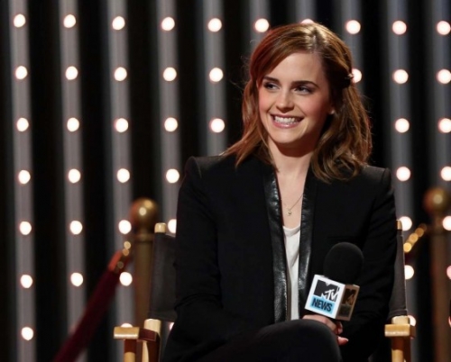 Эмма Уотсон дает интервью