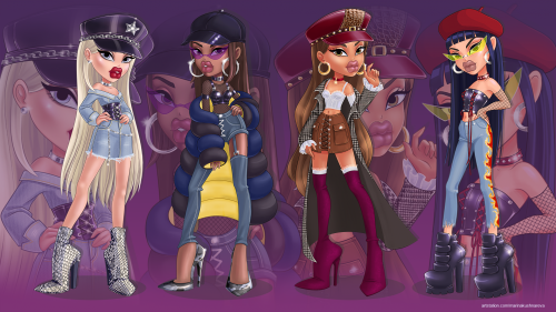Новые большие обои Bratz 2018