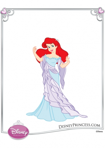 Красивый наряд Ариэль