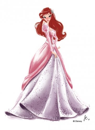 Ариэль в стиле дизайнерской модели