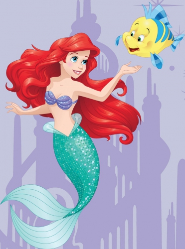 Русалочка Ариэль и Флаундер