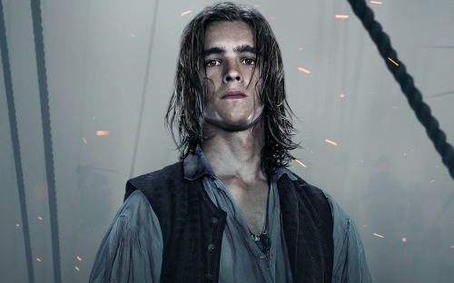 Пираты Карибского Моря 5 - обои с Генри Тернером