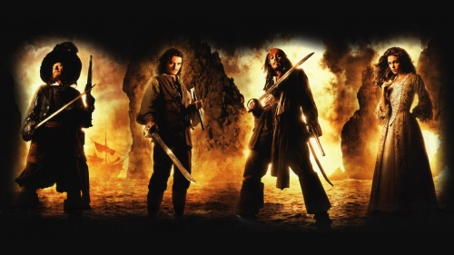 Пираты Карибского Моря обои на рабочий стол