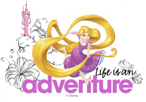 Новый стиль картинок Рапунцель