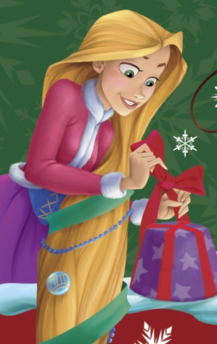 Рапунцель и новогодний подарок