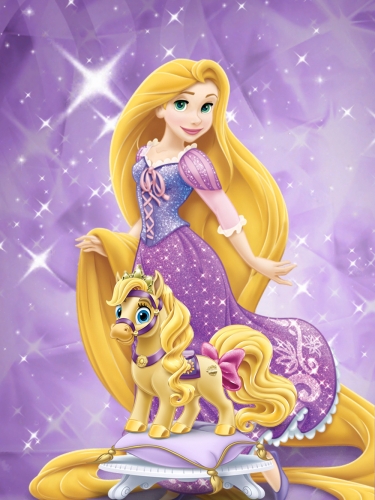 Рапунцель и ее питомец