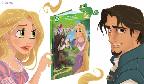 Флинн и Рапунцель иллюстрация