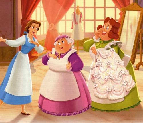 Белль и служанки