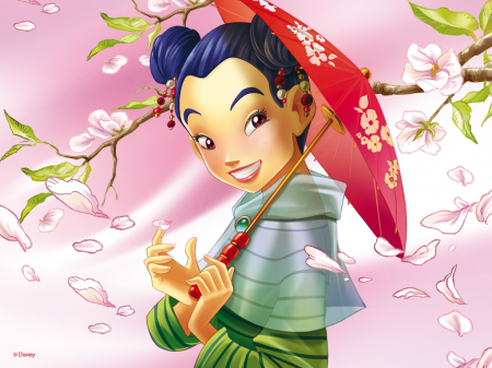 Весенние обои на рабочий стол Витч с Хай Лин