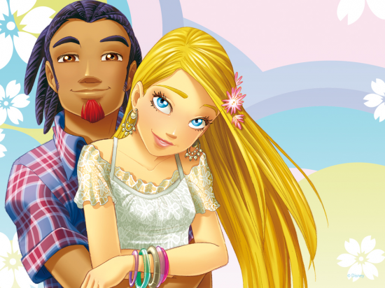 Обои с Корнелией и Питером