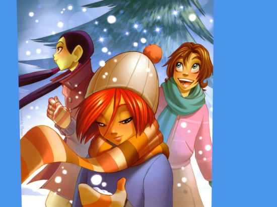 Обойка Чародейки зимой