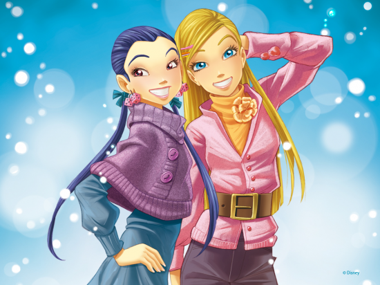 Обои Чародейки (Witch) Хай Лин и Корнелия