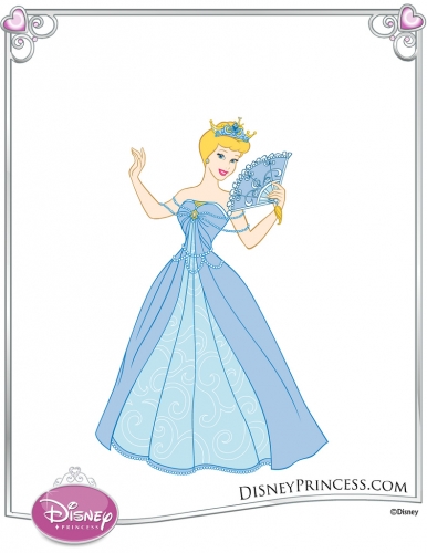 Золушка с веером