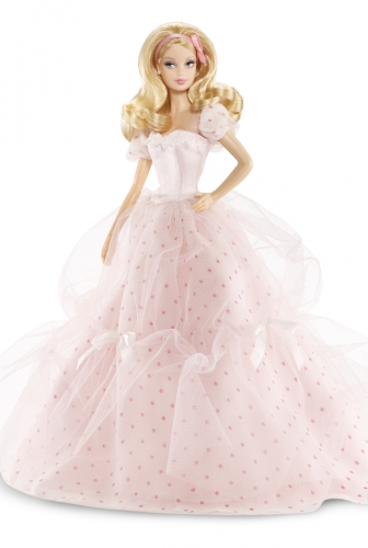 Барби в бальном плятье