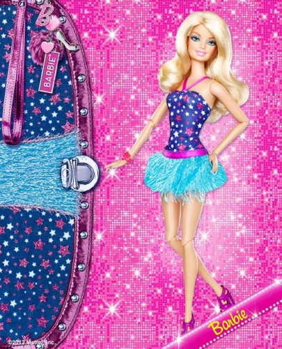 Barbie кукла в стильном наряде