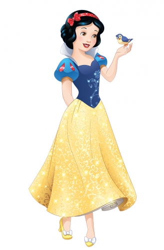 Новая картинка Белоснежки с птичкой