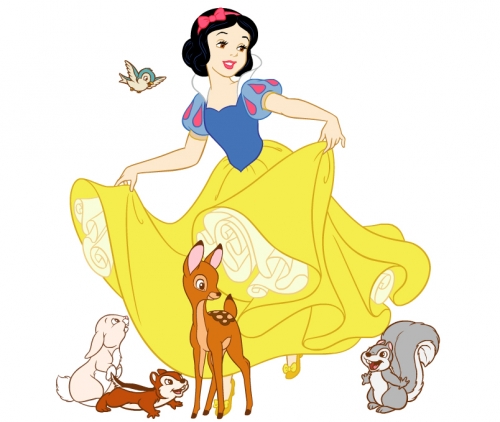 Дисней Белоснежка и лесные животные