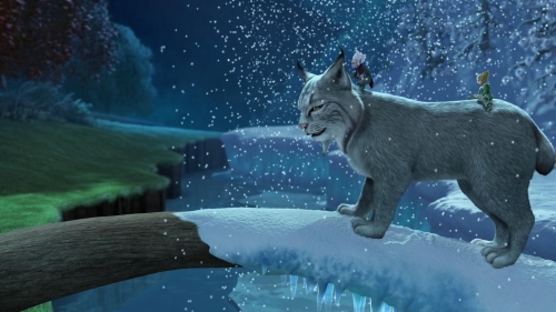 Граница зимнего и весеннего леса