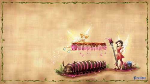 Раскрашиваем гусеницу