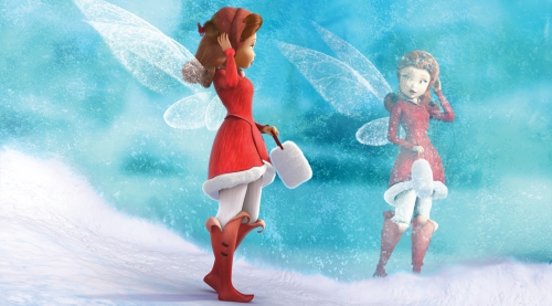 Розетта в зимнем наряде