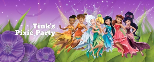 Феи Дисней в платьях для  праздника фей