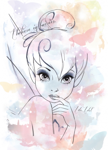 Красивый рисунок феи Динь