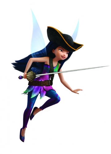 Фея Серебрянка со шпагой пиратский стиль