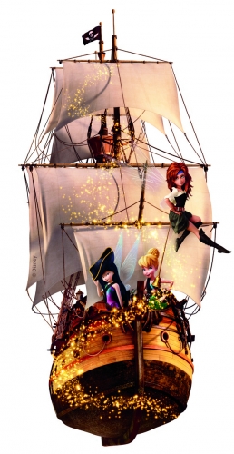 Корабль пиратов и феи