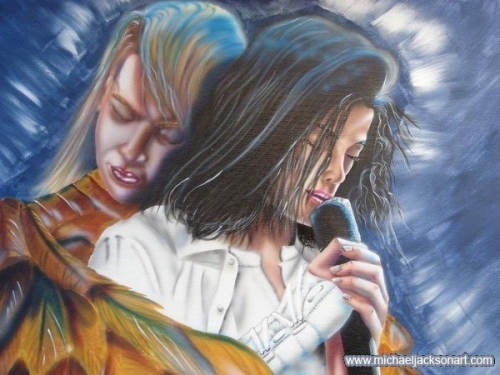 Майкл и ангел