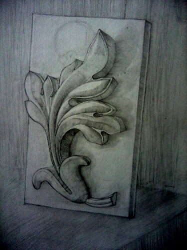 Гипсовое растение