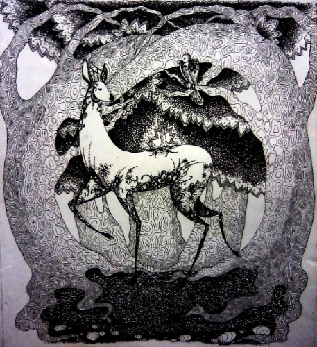 Радужный олень