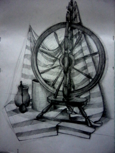 Постановка с колесом