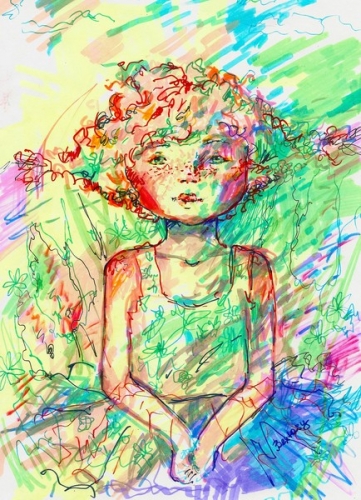 Летний лучик солнца.