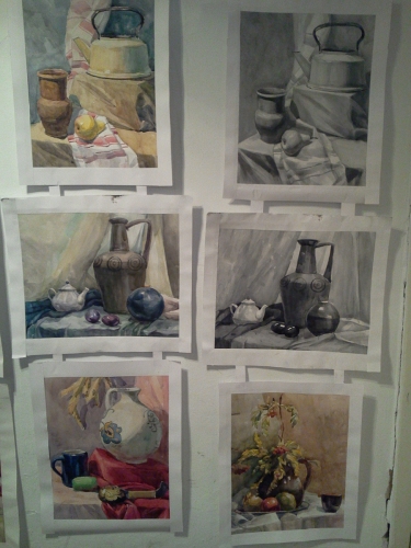 Работы акварелью 1