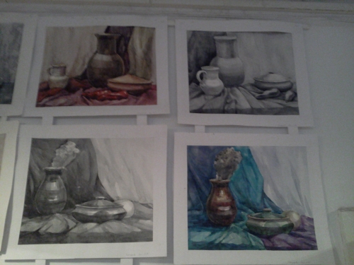 Работы акварелью 2